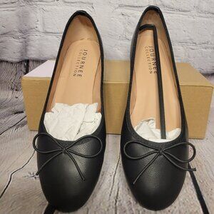 Journee Collection Women's Vika Ballet Flats- Black